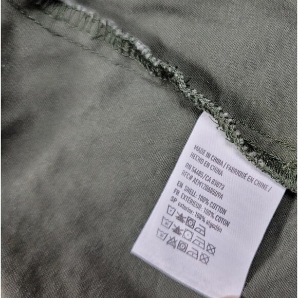 American Eagle Military Cargo Jacket Women's Medium 544-85 Type AE-177 Parachute - Picture 11 of 11